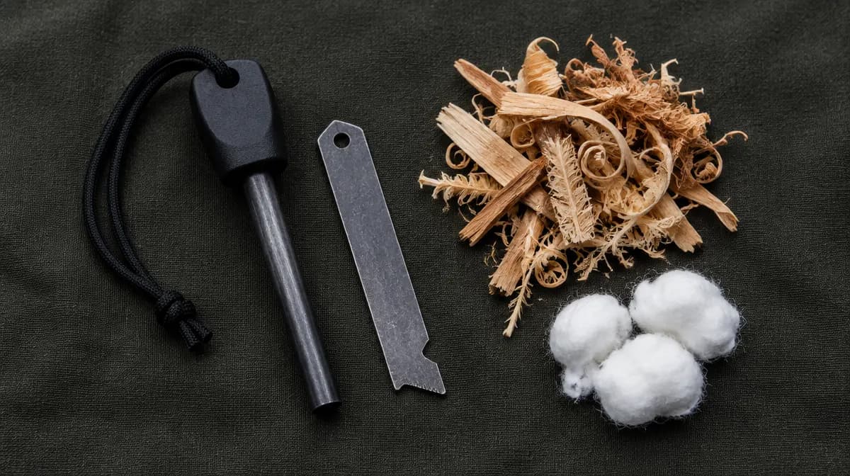 4-inch Survival Ferro Rod with Striker